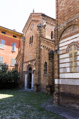 Fototapeta na wymiar BOLOGNA, ITALIA - LUGLIO 23, 2017: Basilica di Santo Stefano ( sette Chiese) - Emilia Romagna