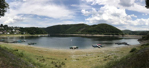 Panorama from the Rur river