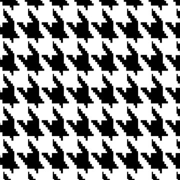 Hounds-tooth seamless vector pattern