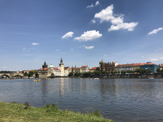 Vltava river Prague
