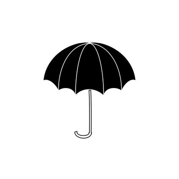 Umbrella black sign