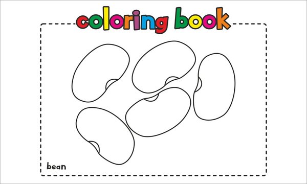 Bean Coloring Book