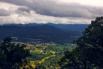Naklejka premium Z góry