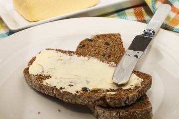 home baked seeded brown bread