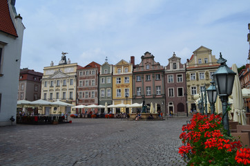 Stary Rynek w Poznaniu latem/The Old Market in Poznan in summer, Greater Poland, Poland