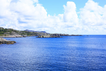Fototapeta premium Beautiful seaside in south Norway