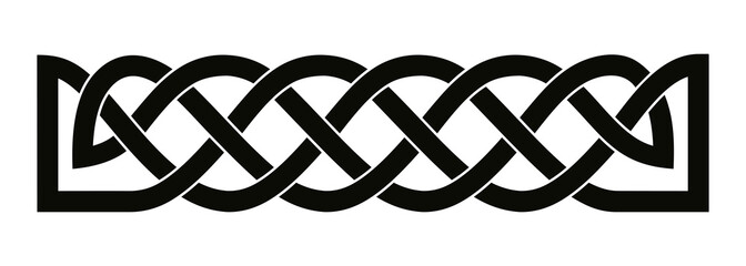 Celtic national ornaments.