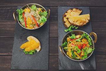Indian cuisine, healthy vegan and vegetarian food