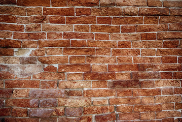 Old brick wall texture brickwork surface background