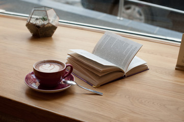 Inspiration from coffee and book