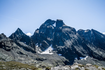 Fototapeta premium Monviso, Visolotto e dado di Vallanta