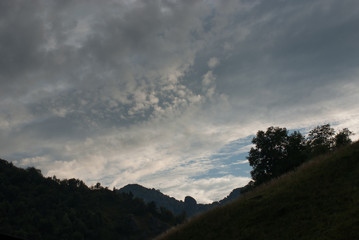 cielo nuvoloso
