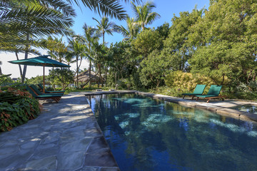Private Garden in Marathon, Keys Florida USA
