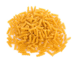 Pasta isolated on white background