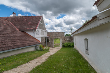 walkway and gate to the garden