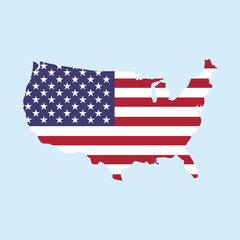 USA map icon