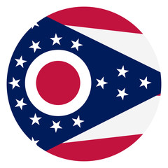 Ohio flag vector