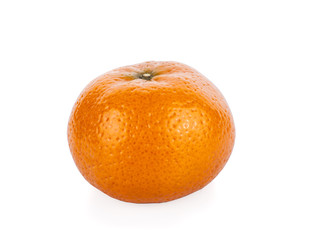 Orange fruit isolated on white