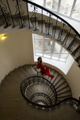 Fototapeta premium Moscow courtyards of old Moscow