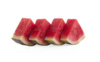 watermelon on white background