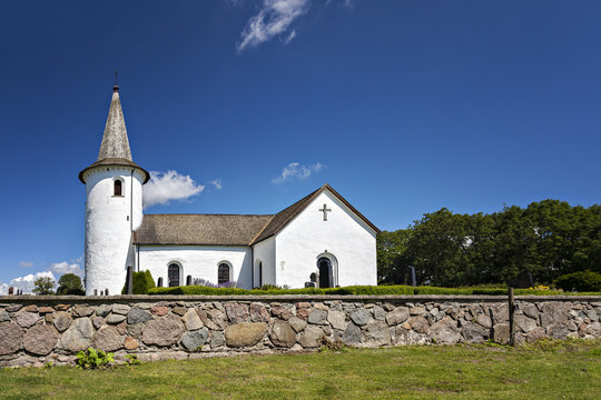 Bollerup church in Sweden