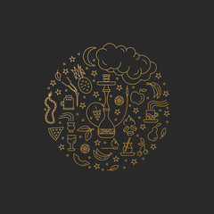 Hookah circle concept 