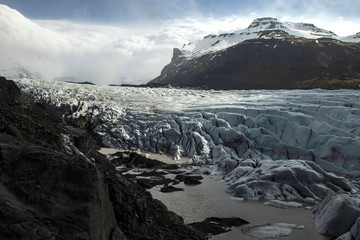 Fototapeta na wymiar Icebergs and Glaciers Iceland