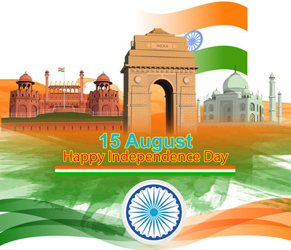 Happy independence day 15 august of India