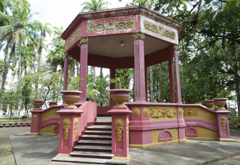 Naklejka premium Costa Rica's Town Gazebo
