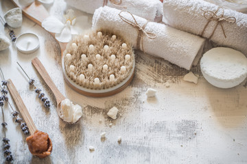 Spa composition of objects