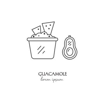 Guacamole logo design