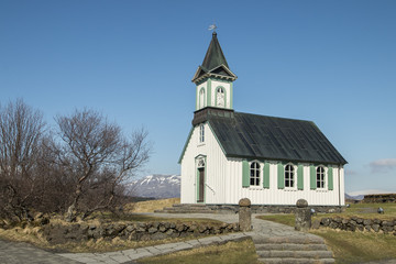 Fototapeta na wymiar Church Iceland