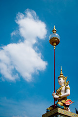 Thai angle statue