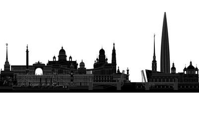 St. Petersburg skyline