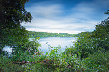 Pulvermaar bei Gillenfeld in der Eifel
