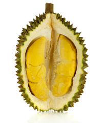Obraz premium durian isolated on white background