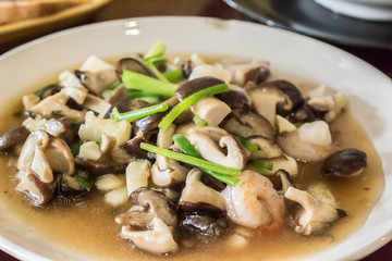 タイ料理、キノコ炒め、パットヘット