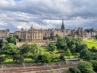 Edinburgh Skyline Scotland United Kingdom