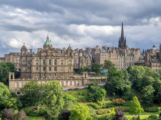 Fototapeta na wymiar Edinburgh Skyline Scotland United Kingdom