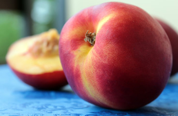 Ripe nectarine