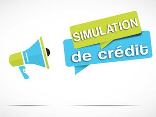 mégaphone : simulation de crédit