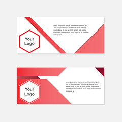 Business geometric banners,Abstract corporate business banner, advertising banner template, vector illustration.