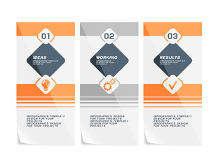 Corporate design of paper fliers or web banners