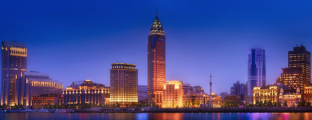 Shanghai skyline cityscape