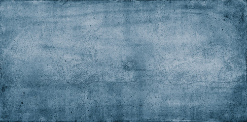 Dark, abstract, cement wall, dirty blue stone background