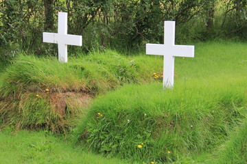 Cimetière islandais