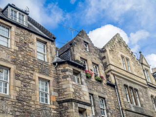 Fototapeta premium Ancient buildings and architecture in the heart of Edinburgh, Scotland.