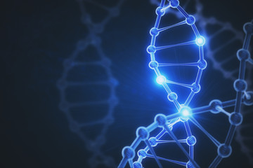 Digital DNA background