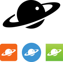Saturn Icon - Illustration © Marc