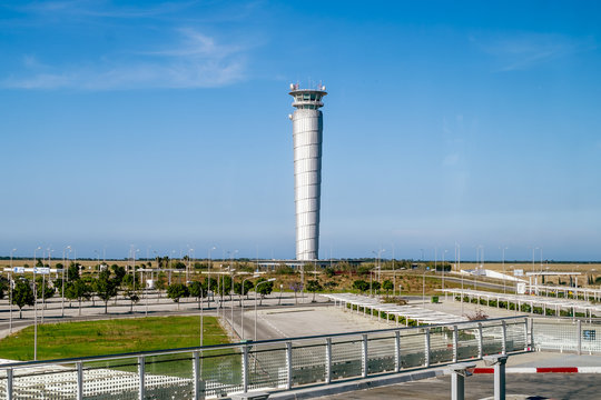 The international airport of Enfidha Hammamet in Tunisia